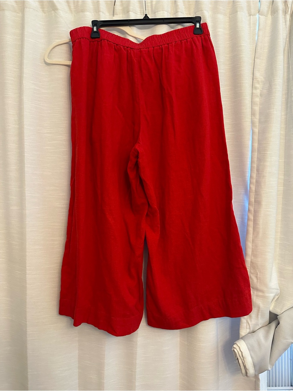 a new day Bright Red Wide Leg Pull-On Pants - Picture 6 of 6